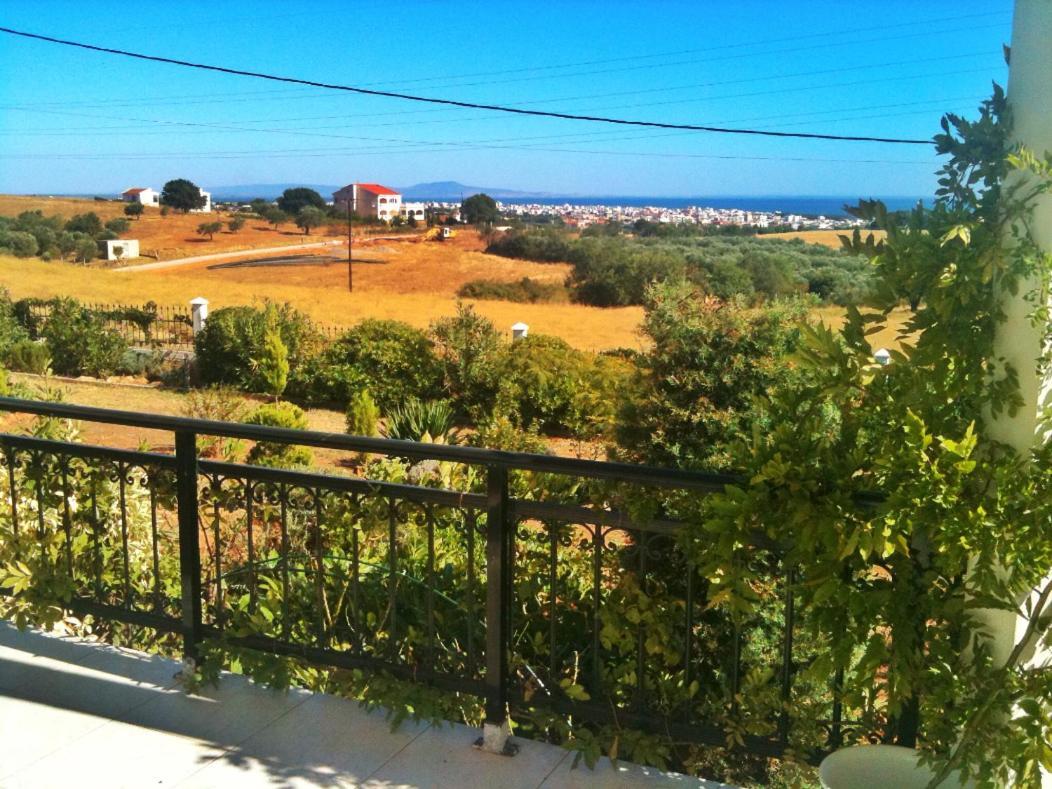 Vineyard Country House With Panoramic Seaview 亚历山德鲁波利斯 外观 照片