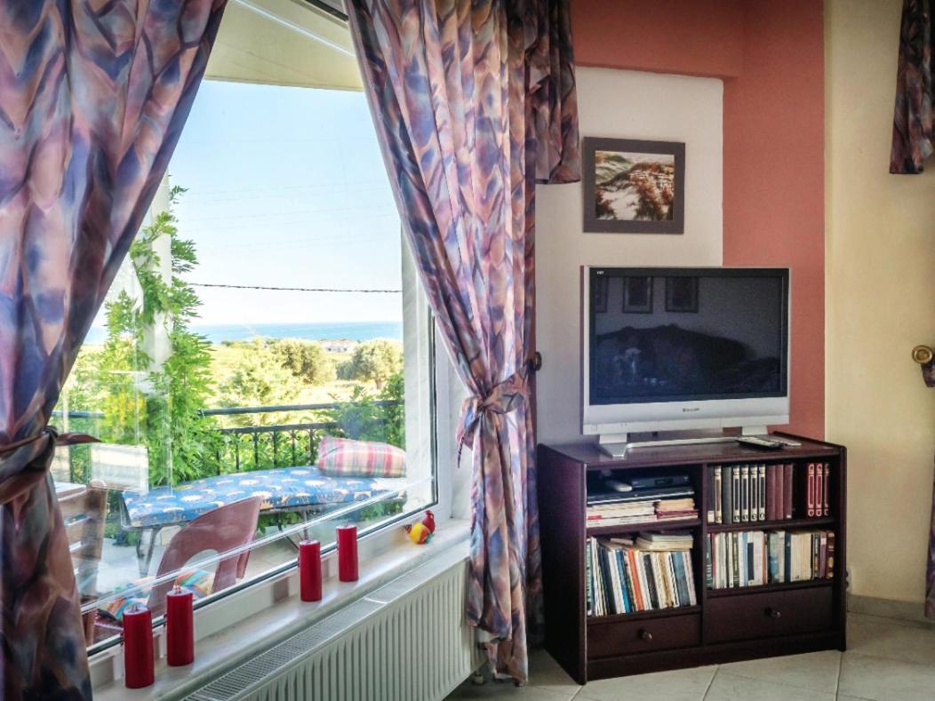Vineyard Country House With Panoramic Seaview 亚历山德鲁波利斯 外观 照片